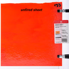 Load image into Gallery viewer, Sheet Glass - 0024 Tomato Red* - Opalescent
