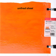 Load image into Gallery viewer, Large Sheet Glass - 0125 Orange* - Opalescent
