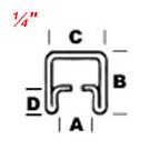 Load image into Gallery viewer, U-Flat Zinc Came