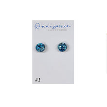 Load image into Gallery viewer, Renaissance Glass - Small Stud Earrings