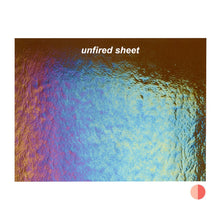 Load image into Gallery viewer, Sheet Glass - 1119-31 Sienna* Iridescent Rainbow - Transparent