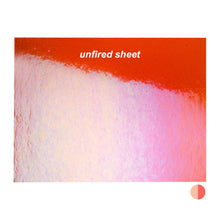 Load image into Gallery viewer, Large Sheet Glass - 1125-31 Orange Iridescent Rainbow* - Transparent