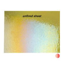 Load image into Gallery viewer, Large Sheet Glass - 1126-31 Chartreuse Iridescent Rainbow* - Transparent