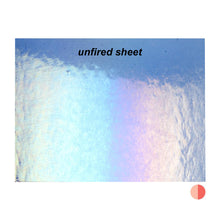 Load image into Gallery viewer, Large Sheet Glass - 1234-31 Violet Iridescent Rainbow* - Transparent