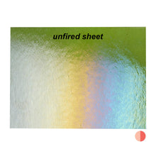 Load image into Gallery viewer, Sheet Glass - 1241-31 Pine Green Iridescent Rainbow* - Transparent