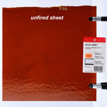 Load image into Gallery viewer, Large Sheet Glass - 1321 Carnelian* - Transparent