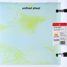 Load image into Gallery viewer, Sheet Glass - 1422 Lemon Lime Green* - Transparent
