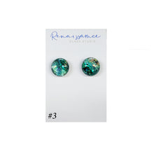 Load image into Gallery viewer, Renaissance Glass - Medium Stud Earrings