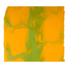 Load image into Gallery viewer, Large Sheet Glass - 51201A Pumpkin Orange Opal with Pea Pod Opal Infusion* - Glascadia