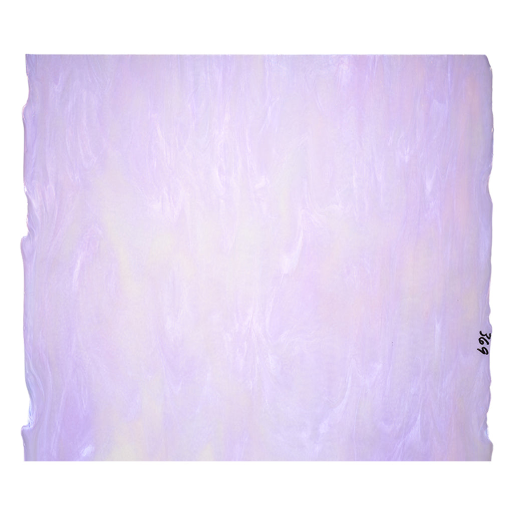 Sheet Glass - 60105B White, Petal Pink Opal, Neo-Lavender Shift