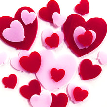 Load image into Gallery viewer, Fusible Pre-Cut Hearts, 90 COE