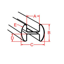 Load image into Gallery viewer, H-Round Zinc Came