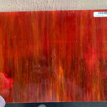 Load image into Gallery viewer, Stained Glass - W029 - Wispy Red, White Opal