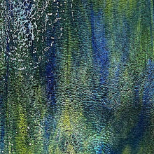 Load image into Gallery viewer, Stained Glass - W197NLLG - Blue, Green, Clear Transparent Granite