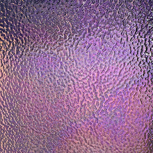 Load image into Gallery viewer, Stained Glass - W311VRIPIR -Purple Transparent Iridescent Ripple