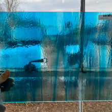 Load image into Gallery viewer, Stained Glass - W87LL - Sky Blue, Clear Transparent