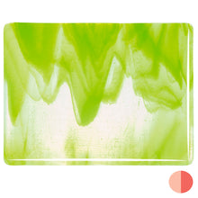 Load image into Gallery viewer, Sheet Glass - 2026 Clear, Spring Green*- Streaky