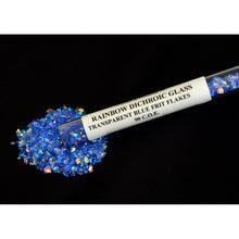 Load image into Gallery viewer, Dichroic Glass Frit Flakes- Rainbow -1 oz Tubes