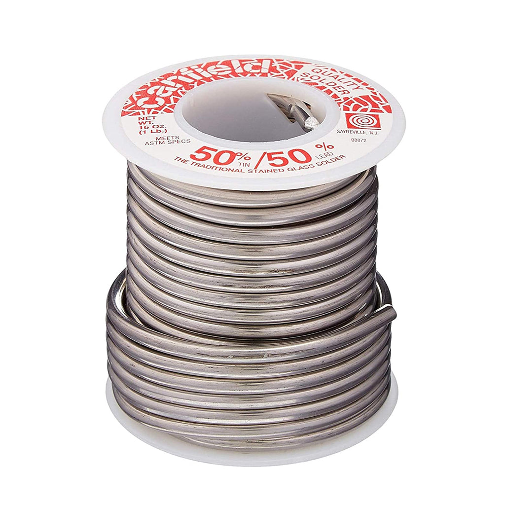 Amerway 60/40 Stained Glass Solder - 1lb Spool - 1 Pack