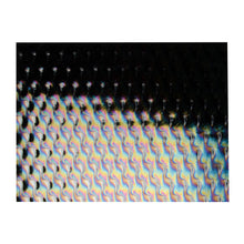Load image into Gallery viewer, Sheet Glass - 0100-32 Black Iridescent Patterned - Opalescent
