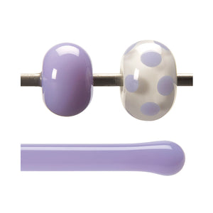 Bullseye Glass Rod - 0142 Neo-Lavender - Opalescent