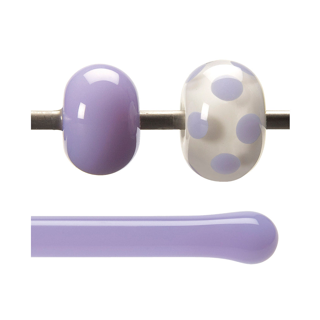 Bullseye Glass Rod - 0142 Neo-Lavender - Opalescent