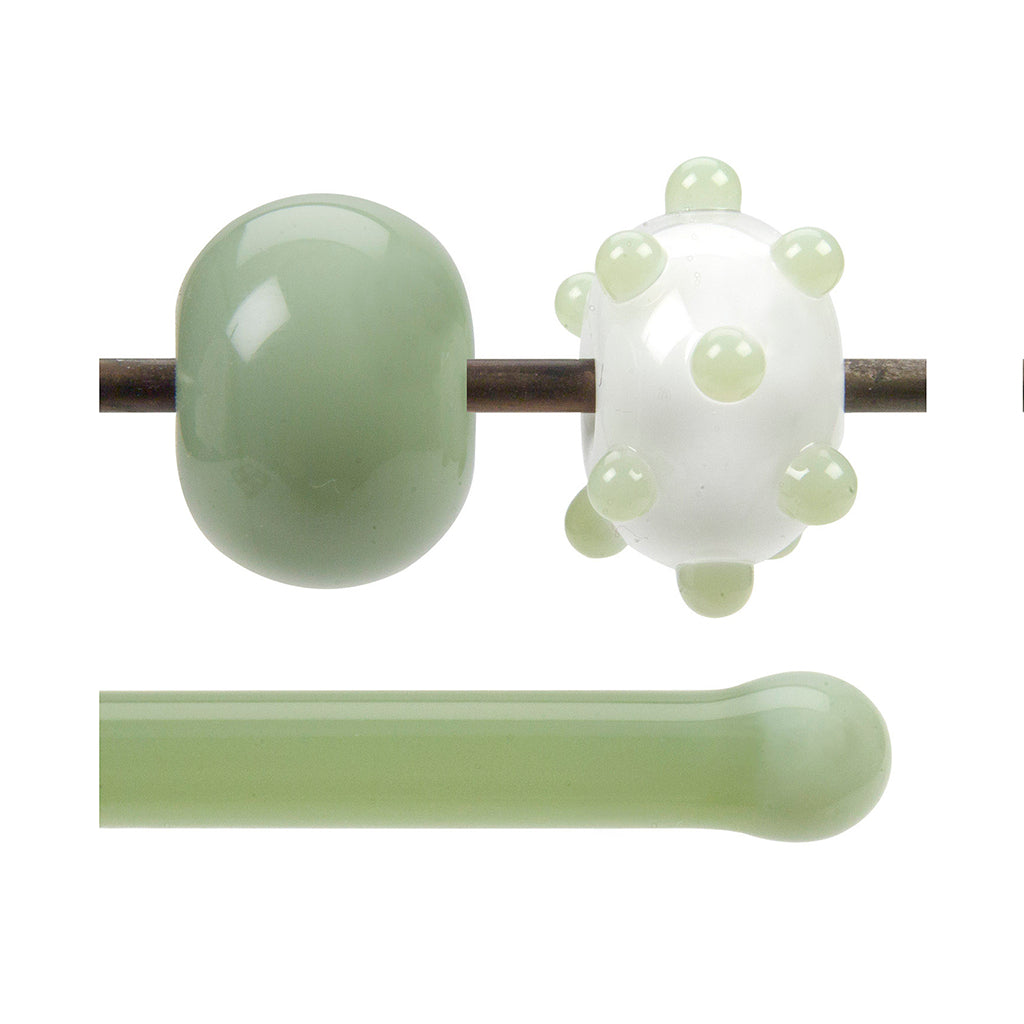 Bullseye Glass Rod - 0207 Celadon - Opalescent