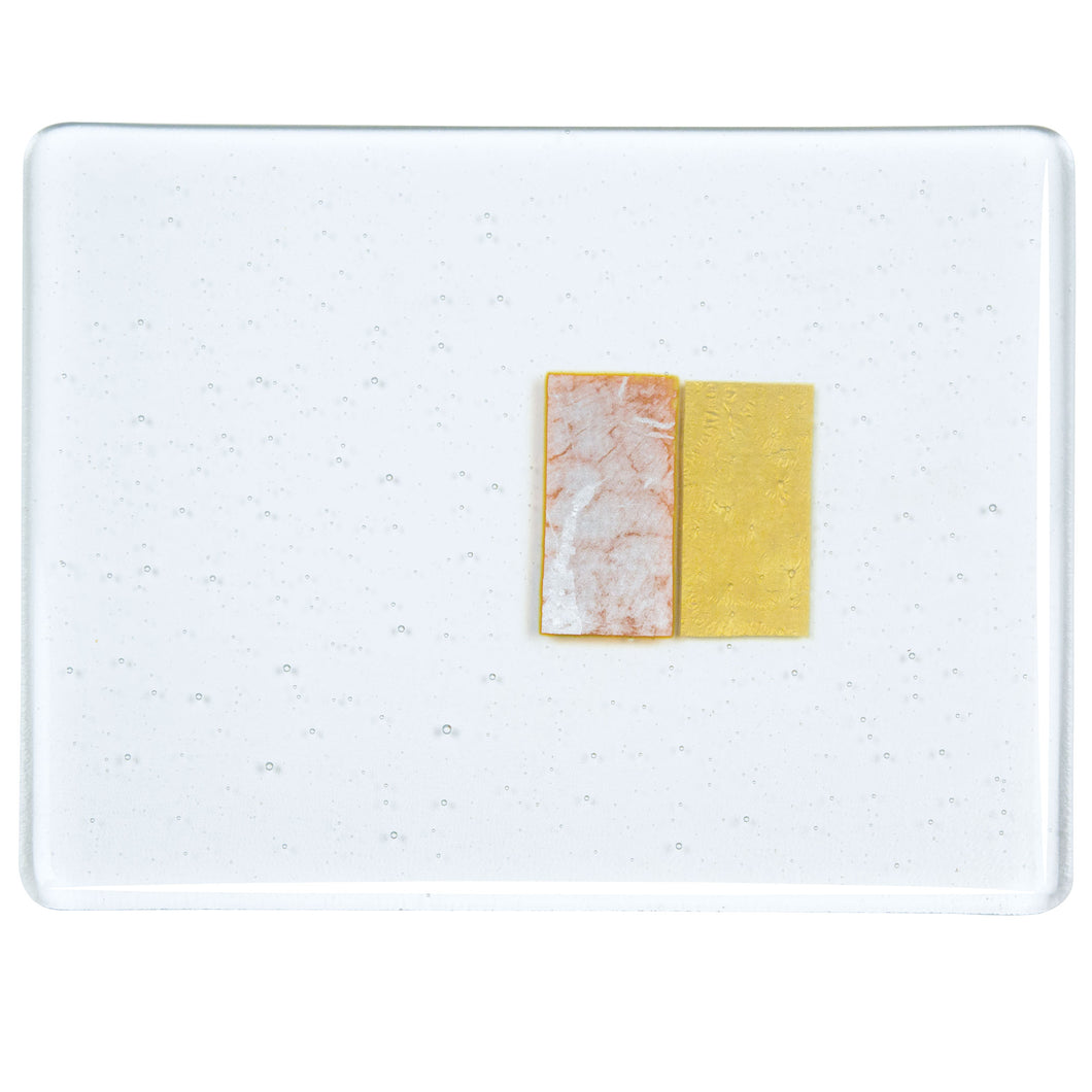 Sheet Glass - 1015 Alchemy Clear Silver to Gold- Transparent