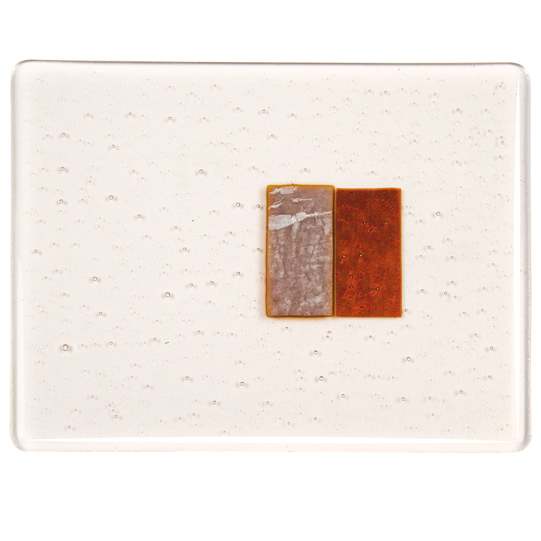 Sheet Glass - 1016 Alchemy Clear Silver to Bronze - Transparent