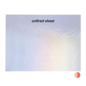 Sheet Glass - 1215-31 Light Pink Iridescent Rainbow* - Transparent