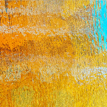 Load image into Gallery viewer, Cyan/ Red on Clear Dichroic- 4 inch Square
