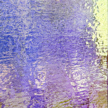 Load image into Gallery viewer, Purple on Clear Dichroic- 4 inch Square
