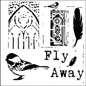 Stencil - Fly Away - DISCONTINUED