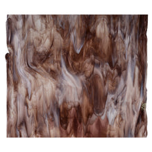Load image into Gallery viewer, Large Sheet Glass - 60112B Clear, White, Deep Plum Transparent Streaky - Glascadia

