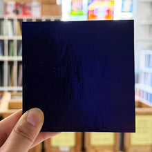 Load image into Gallery viewer, Black Cherry on Black Dichroic- 4 inch Square
