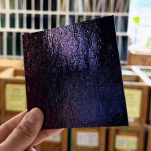 Load image into Gallery viewer, Black Cherry on Black Dichroic- 4 inch Square
