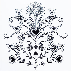 Stencil - Scandi Flowers - DISCONTINUED