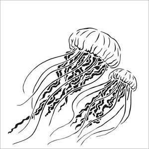 Stencil - Jellyfish