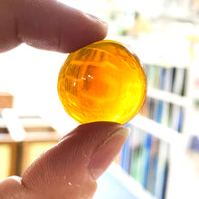 Load image into Gallery viewer, Amber Round Smooth Jewels
