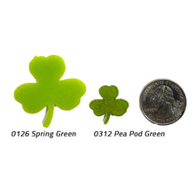 Load image into Gallery viewer, Fusible Waterjet Cut Shamrocks, 90 COE
