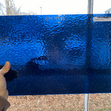 Load image into Gallery viewer, Stained Glass - EM4922 - Dark Blue English Muffle Transparent
