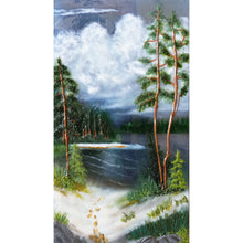 Load image into Gallery viewer, Naturescapes in Fused Glass: The Lake, with Nadine Booth: RESERVATION FEE- starts May 7
