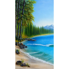 Load image into Gallery viewer, Naturescapes in Fused Glass: The Lake, with Nadine Booth: RESERVATION FEE- starts May 7
