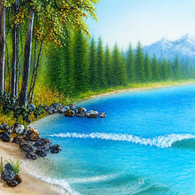 Load image into Gallery viewer, Naturescapes in Fused Glass: The Lake, with Nadine Booth: RESERVATION FEE- starts May 7
