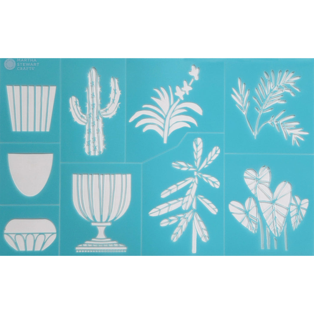 Stencil - Potted Plants- DISCONTINUED