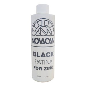 Novacan Black Patina for Zinc