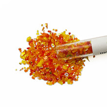 Load image into Gallery viewer, Dichroic Glass Frit Flakes- Rainbow - 1 oz Tubes
