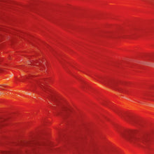 Load image into Gallery viewer, Stained Glass - W029 - Wispy Red, White Opal

