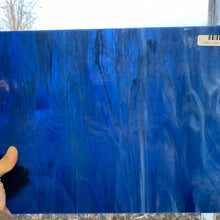 Load image into Gallery viewer, Stained Glass - W0563 - Steel Blue Wispy Opal
