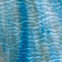 Load image into Gallery viewer, Stained Glass - W178LRIP - Blue, White Opal Ripple
